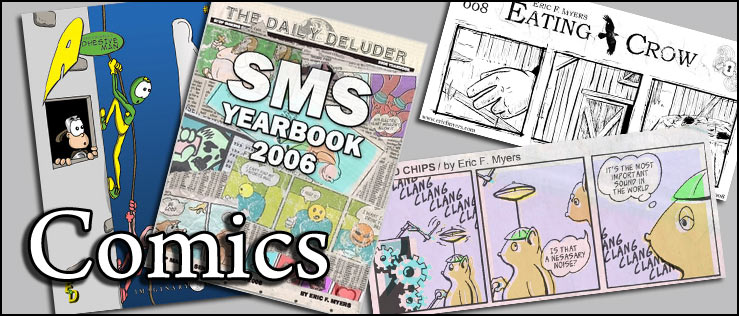 Imaginary, comics, comic, comic book, entertainment, news, superheroes, characters, Adhesive Man, The Mighty Lug, The Gnat, SMS