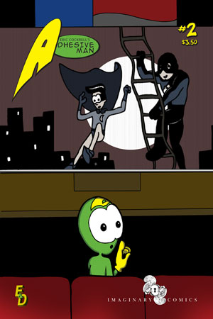 Imaginary, comics, comic, comic book, entertainment, news, superheroes, characters, Adhesive Man, The Mighty Lug, The Gnat, SMS